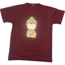 Baby Buddha T-Shirt (Burgandi)