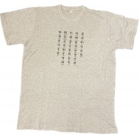 Ka Kha Ga T-shirt (Light Grey)