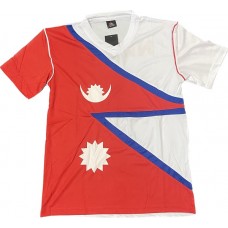Nepal Flag (White and Red)